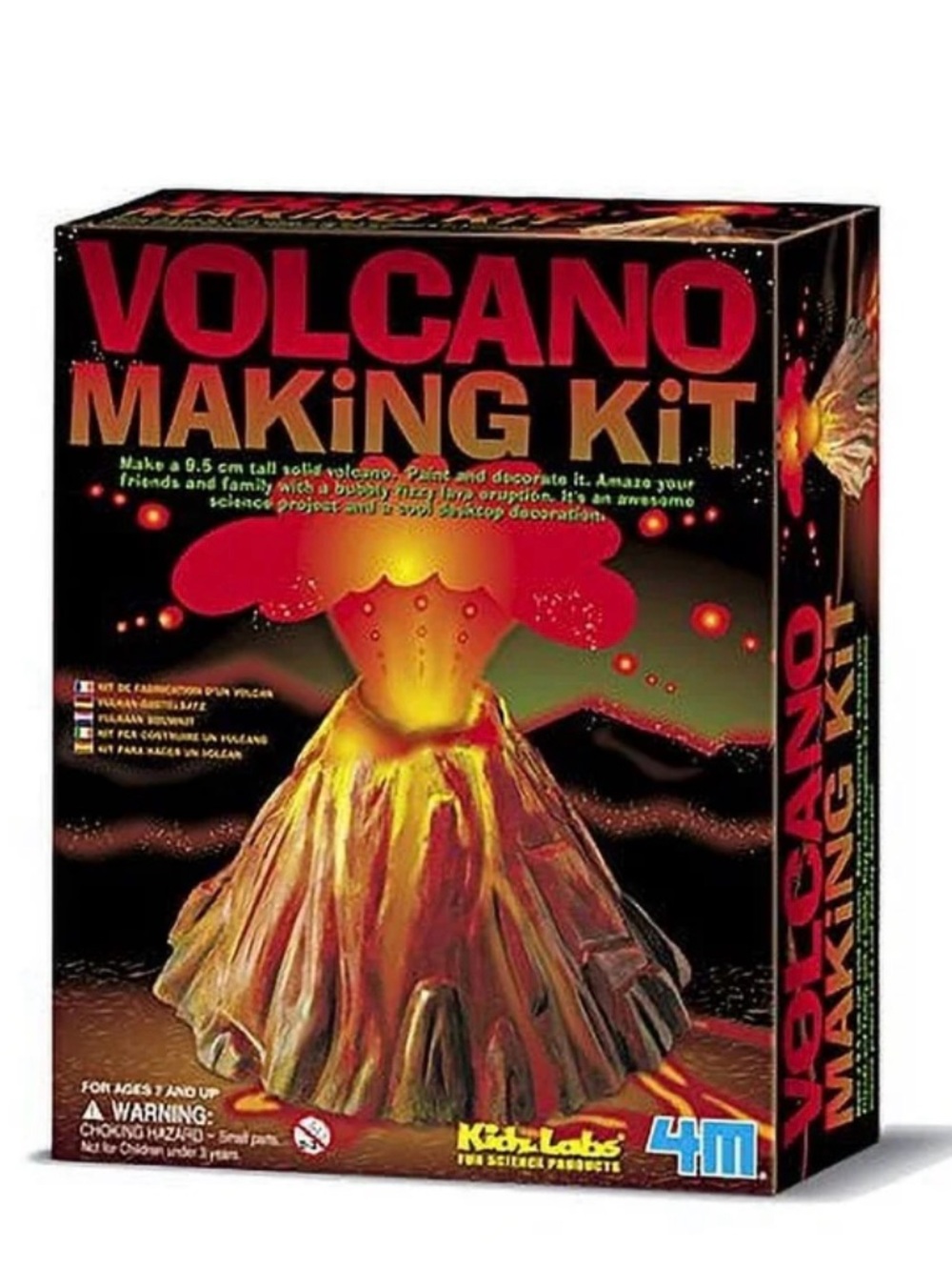 Volcano Making Kit - Red & Orange Volcano Craft